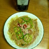 ガスパチョとツナの冷製パスタ